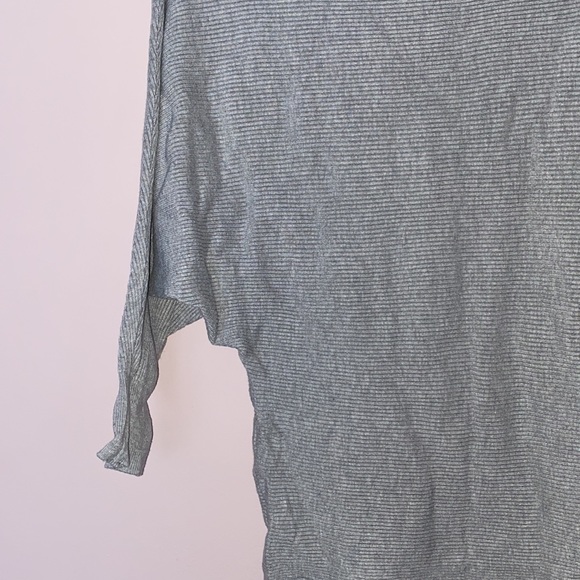 Grey off the shoulder sweater - Picture 2 of 5